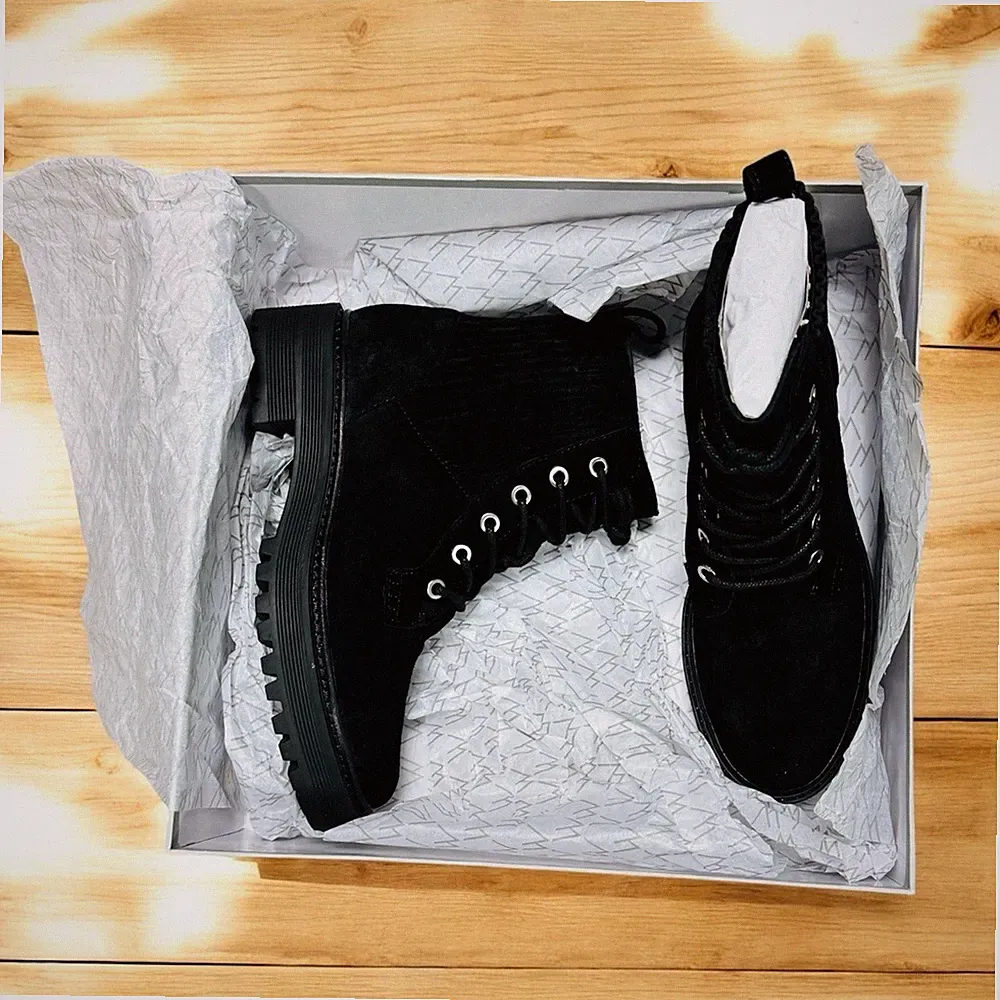 What For Damen Winter Stiefeletten in Größe 35
