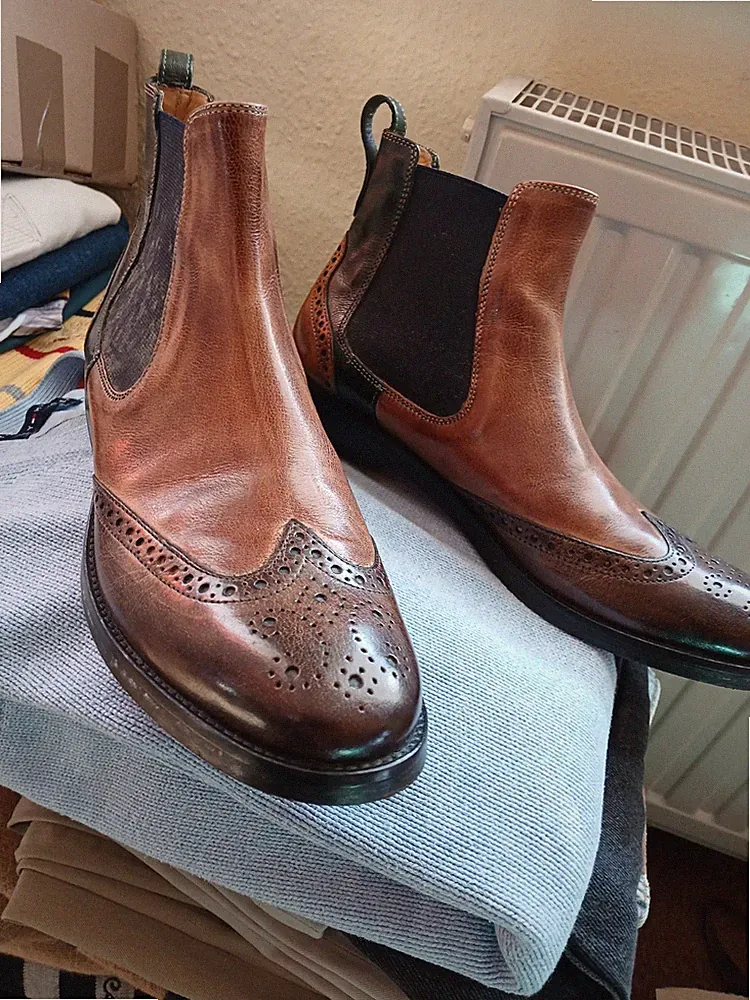 Wie Neu, Melvin Hamilton Chelsea Boots gr;42..