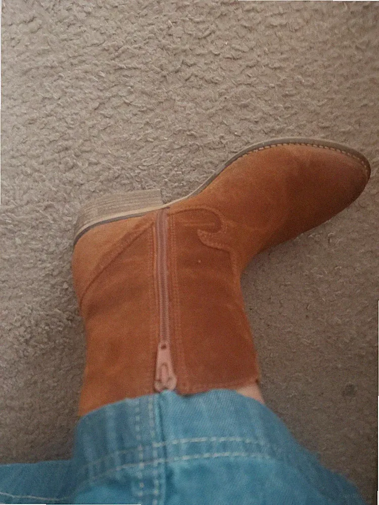 Wildleder COWBOYS STIEFEL 38