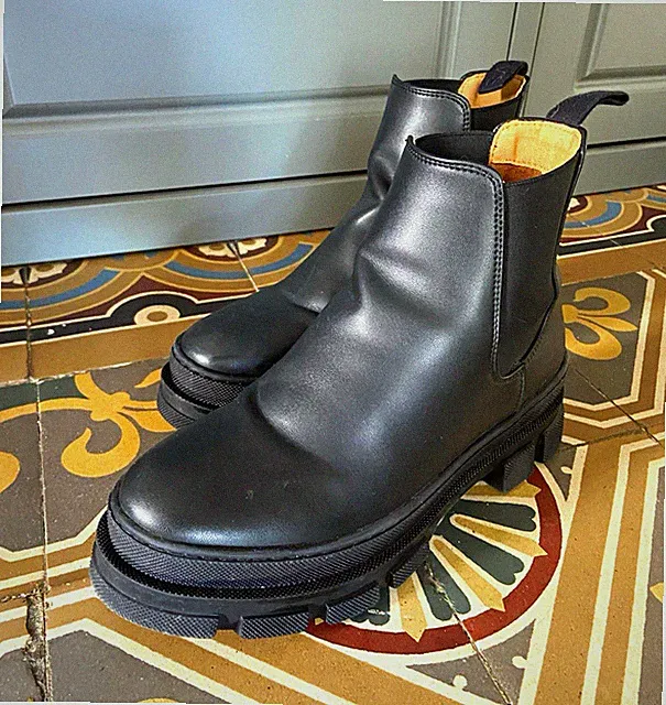 will’s vegan shop Russ Chelsea Boots Stiefelette vegan schwarz EU 38