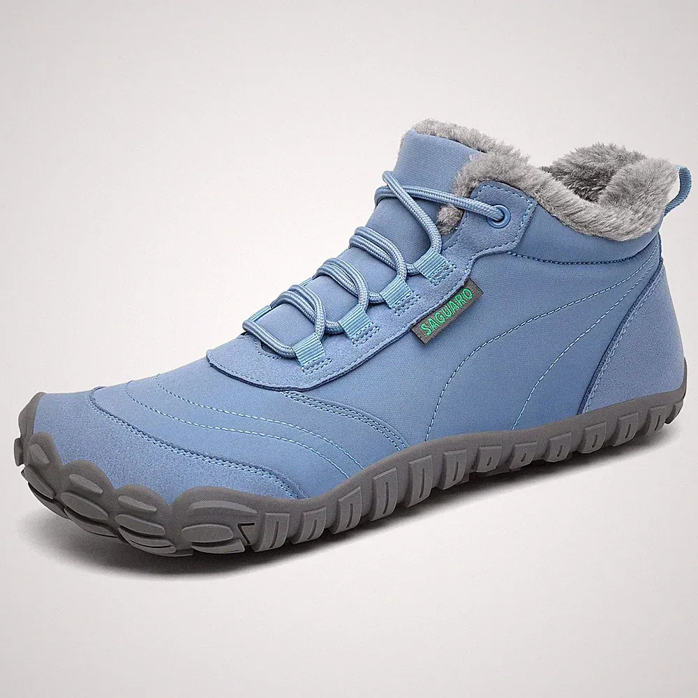 Winter Barfußschuhe Damen Winterschuhe Herren Barfusschuhe Winterstiefel Gefü...