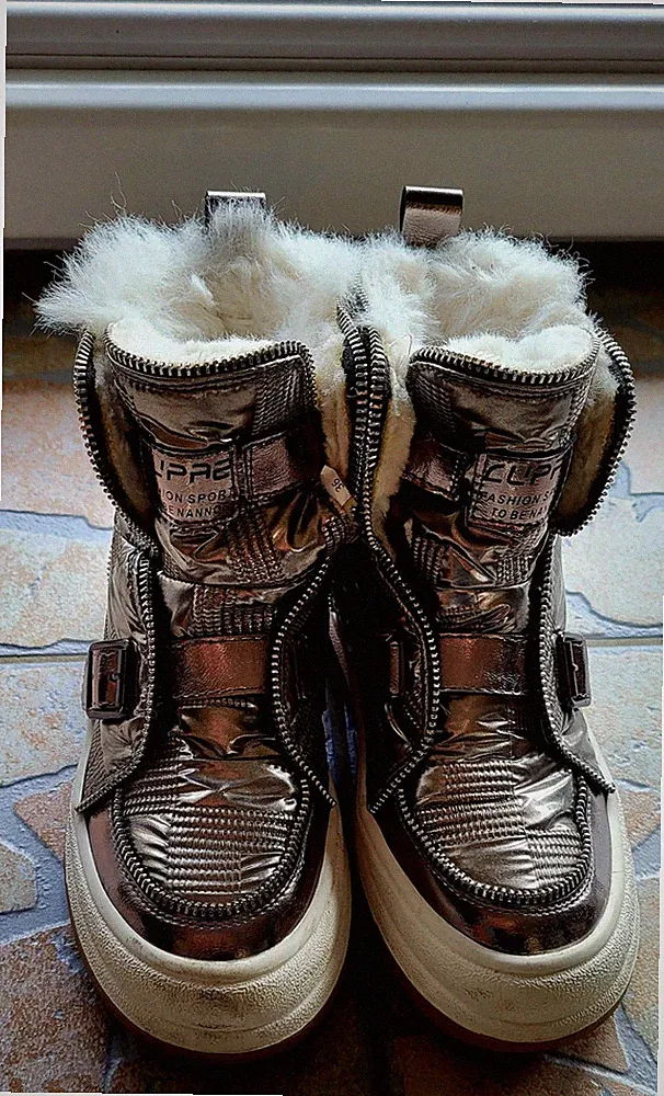 Winter Boots Gefüttert Gr. 36