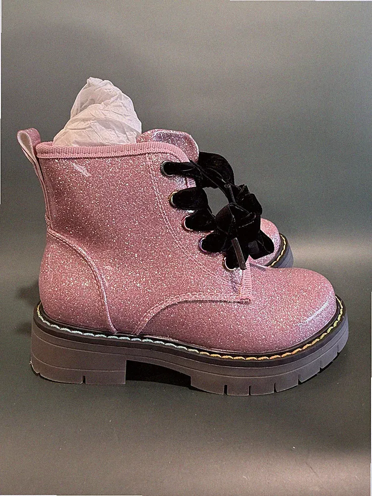 Winter Boots Mädchen Grösse 26,5 Pink Glitzer