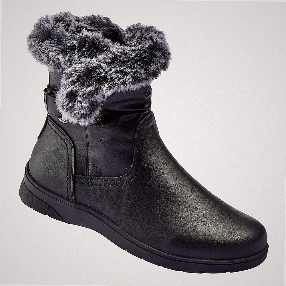 Winter Stiefel Damen Schwarz Größe 42 NEU