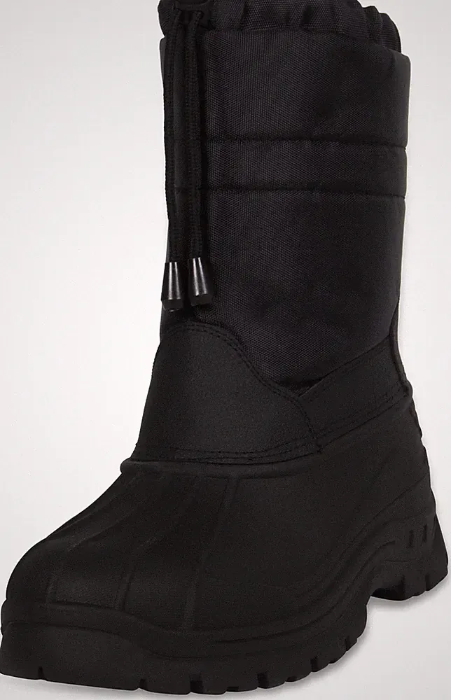 Winterschuhe Canadian Schneeschuhe Snowboots mit Teddyfutter und Reflektor warm