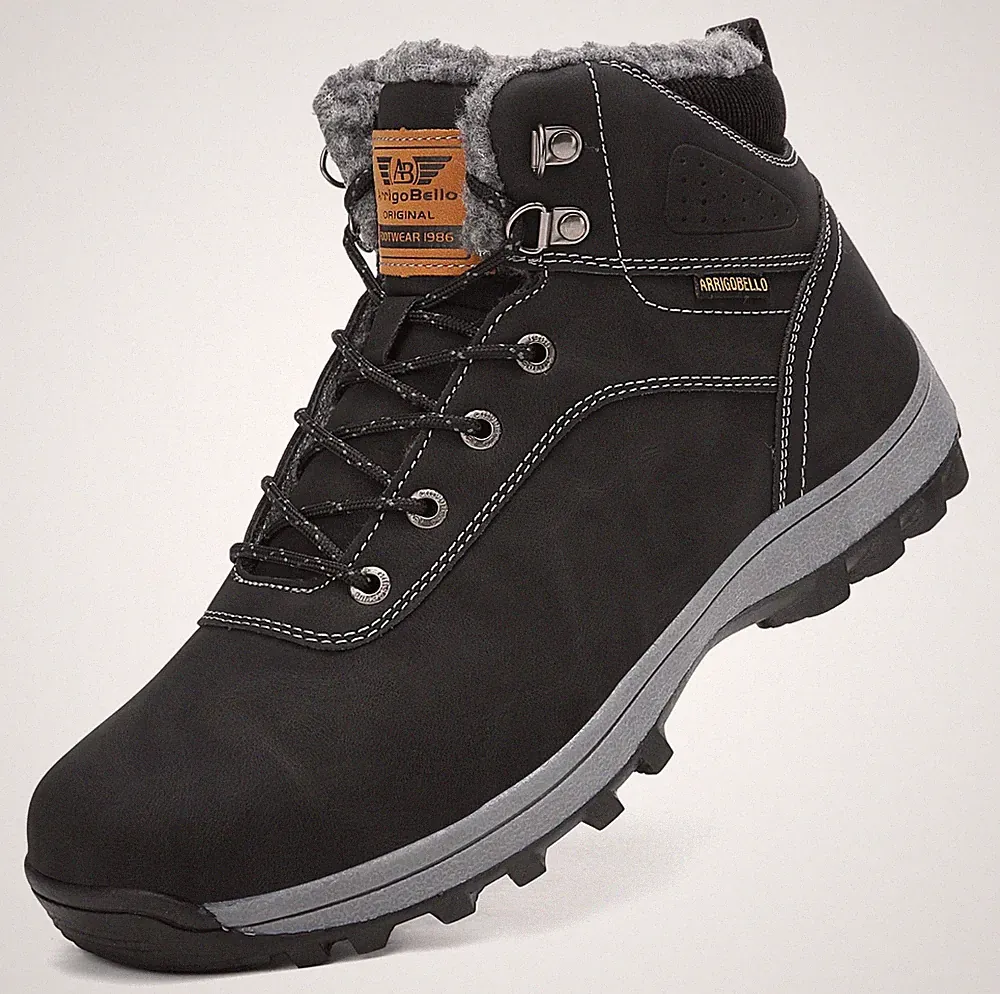 Winterschuhe Damen Herren Gefüttert Winterstiefel Unisex Rutschfest Schneesti...