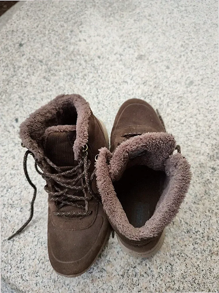 Winterschuhe Damen, Skechers -Go Walk City - Cozy Braun 39,5