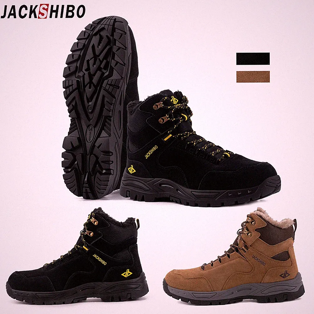 Winterschuhe Herren Damen Winterstiefel Warme Gefüttert Stiefel Schneestiefel