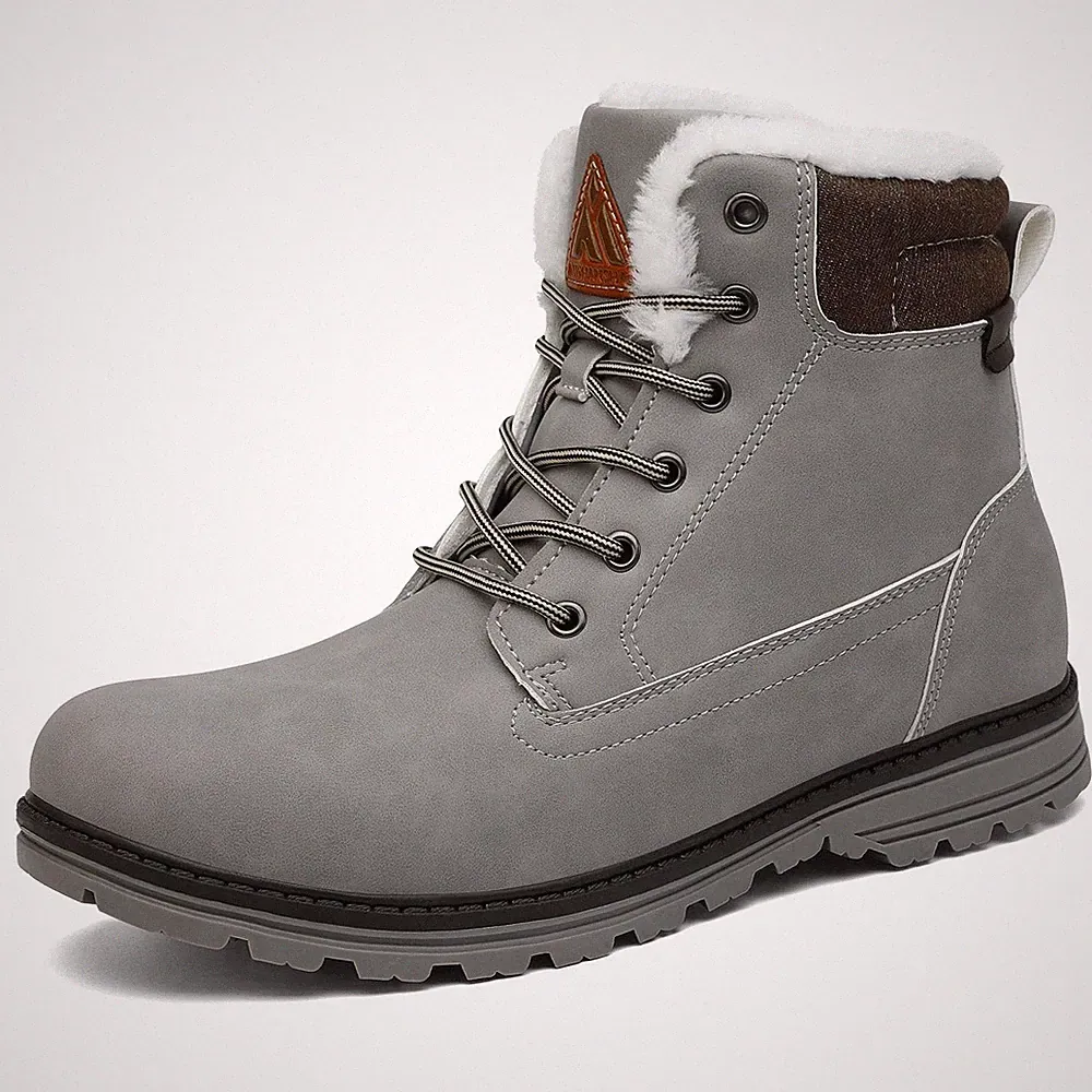 Winterschuhe Herren Gefüttert Winterstiefel Damen Outdoor Wanderschuhe Warm r...