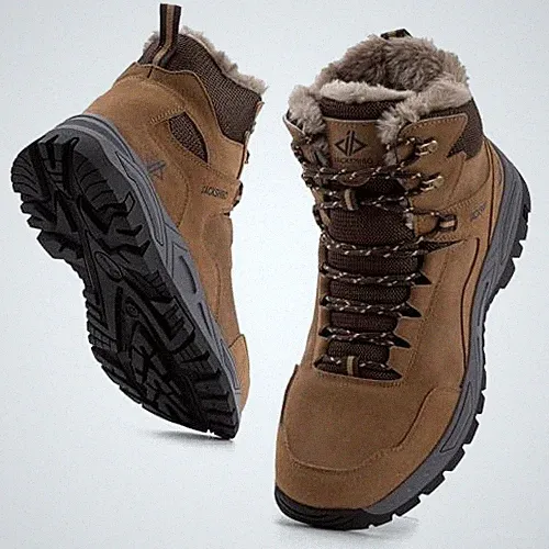 Winterschuhe Herren Winterstiefel damen mit Warm Gefüttert Wasserdicht Schnee...