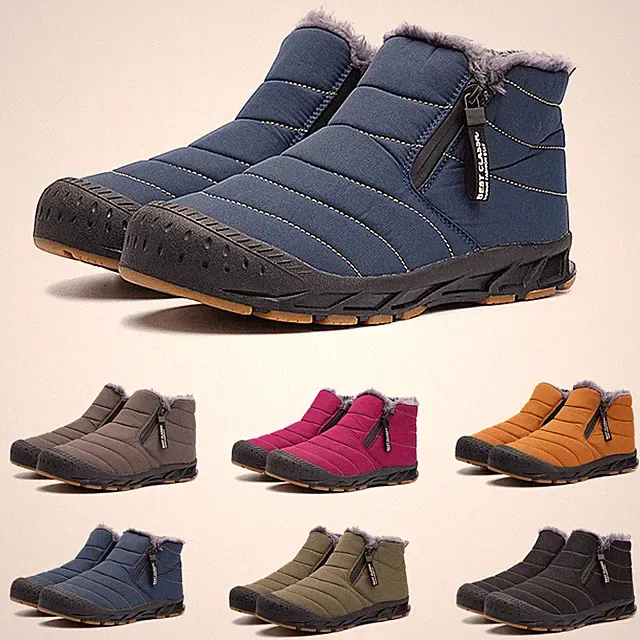 Winterschuhe Winterstiefel Schneestiefel Warm Gefüttert Schneestiefel Stiefel DE