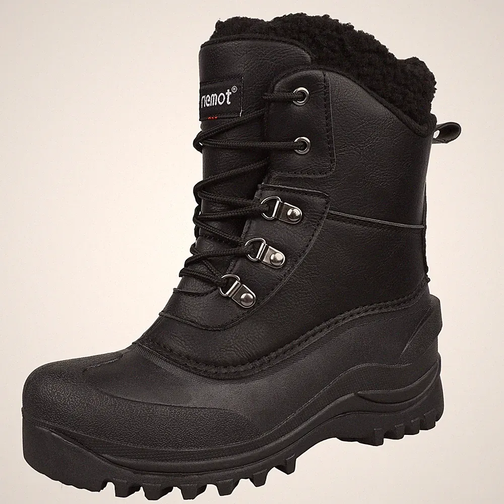 Winterstiefel Damen Herren Wasserdicht Gefüttert Schneestiefel Warme Snow Boo...