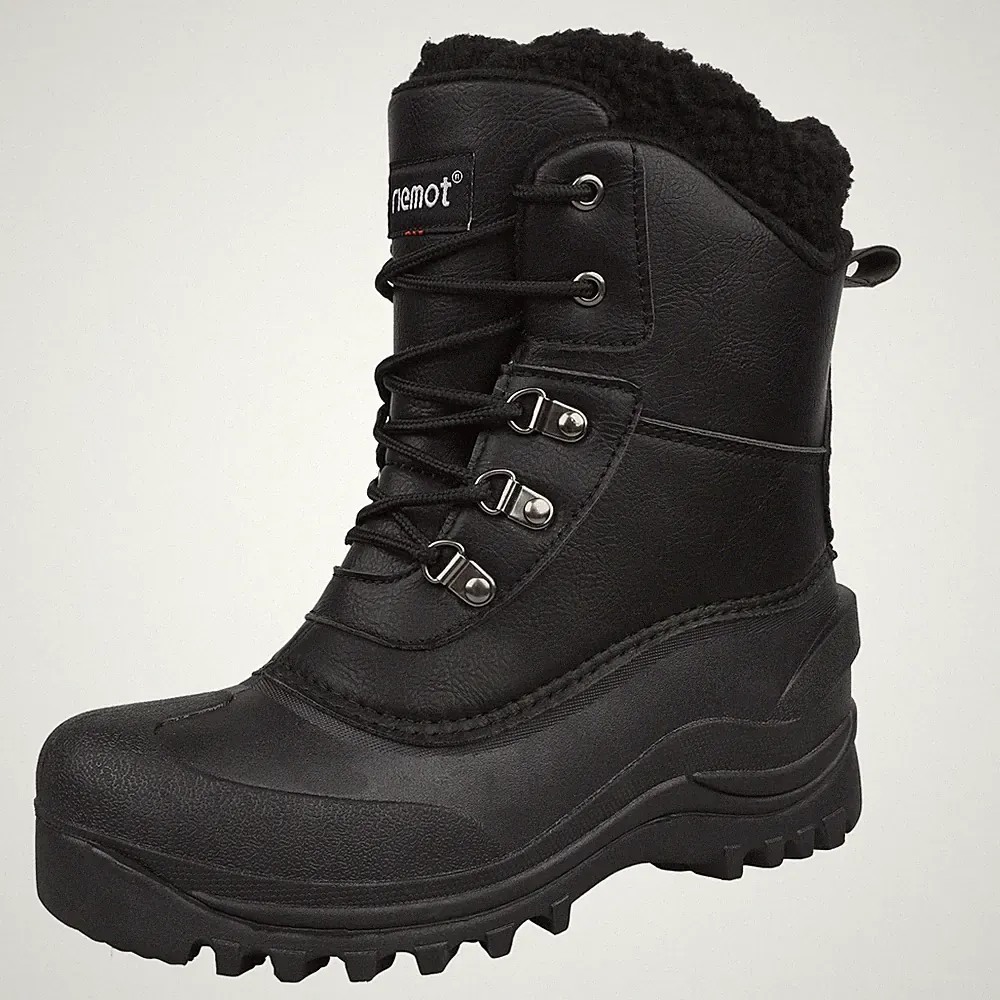 Winterstiefel Damen Herren Wasserdicht Gefüttert Schneestiefel Warme Snow Boo...