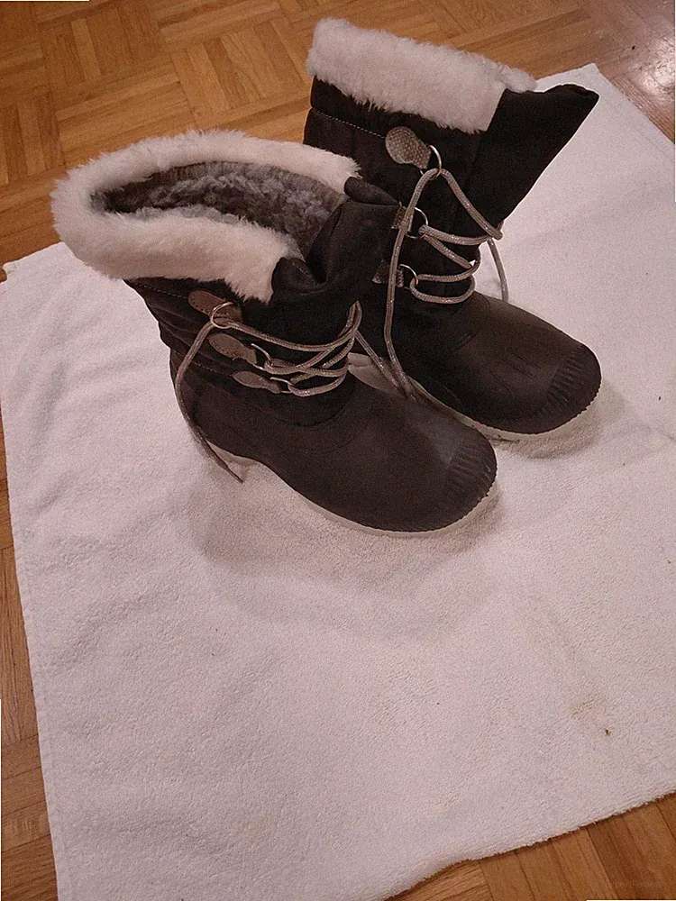 Winterstiefel gefüttert, Wasserdicht, Gr. 37 Neuwertig!