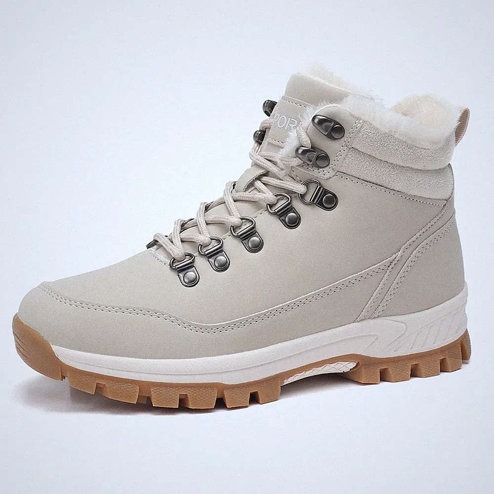 Winterstiefel Herren Damen Warm Gefüttert Schneestiefel Rutschfest Winterschuhe