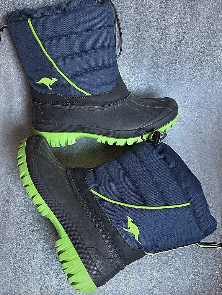 Blau Schneestiefel
