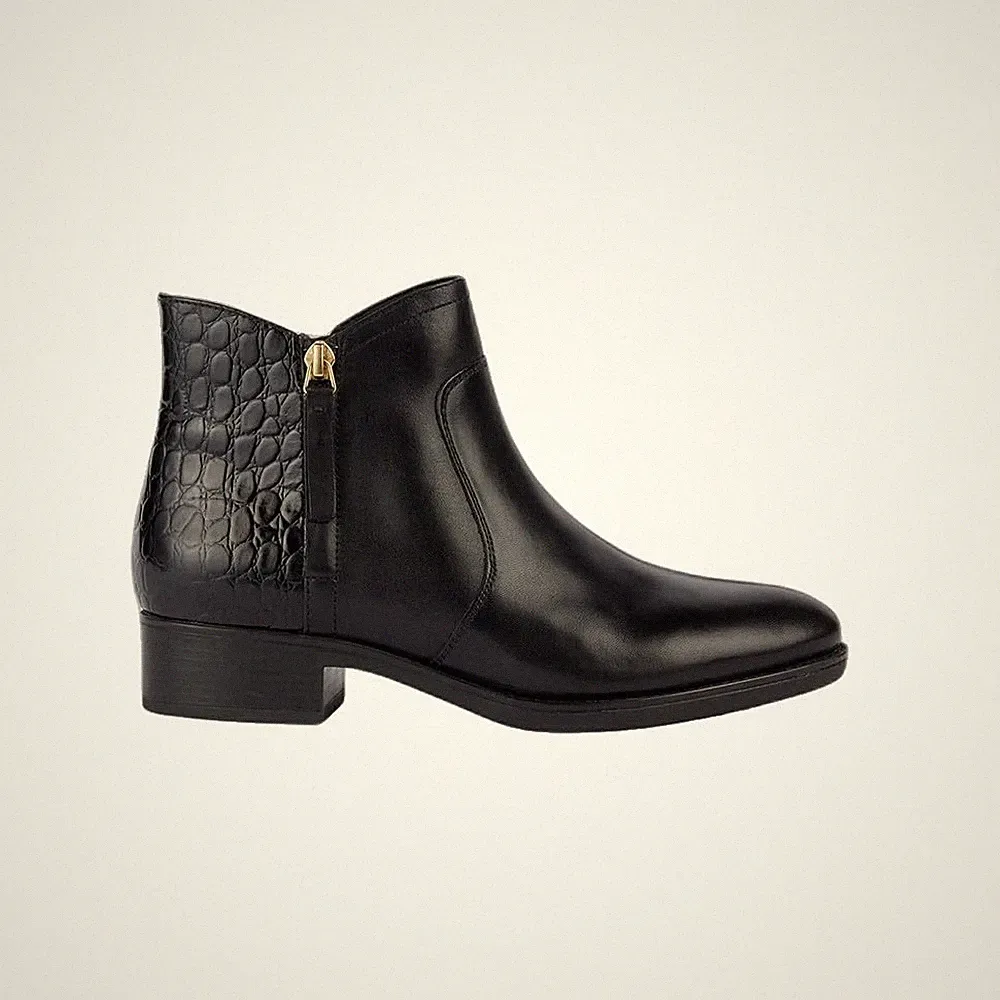 Woman D FELICITY ANKLE BOOTS BLACK 38.5_EU