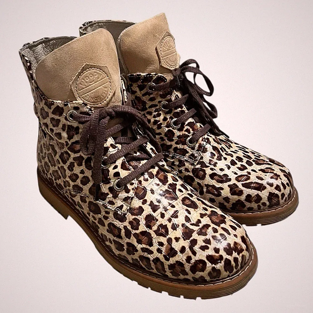 Woopy Orthopedic Stiefel, Mädchen Gr. EU 36, Leder