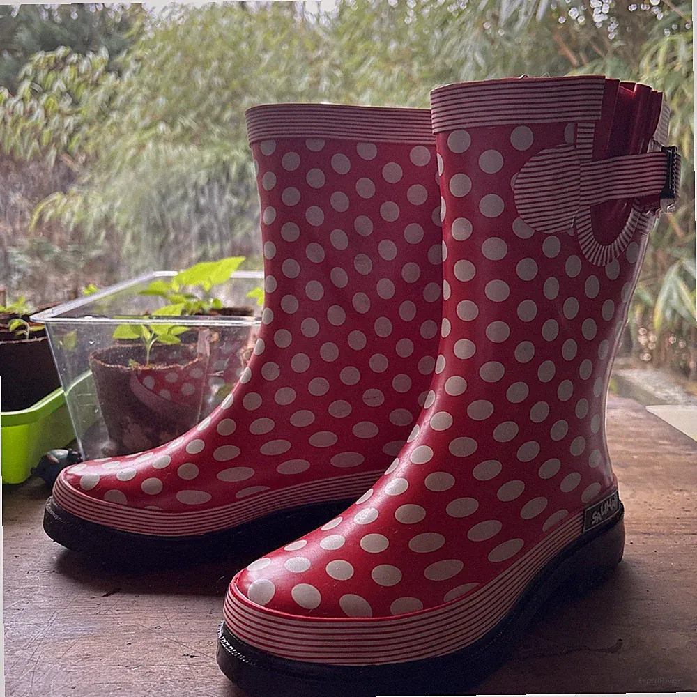 Wunderschöne Saliha Kinderstiefel Gefüttert Gummistiefel Gr. 36