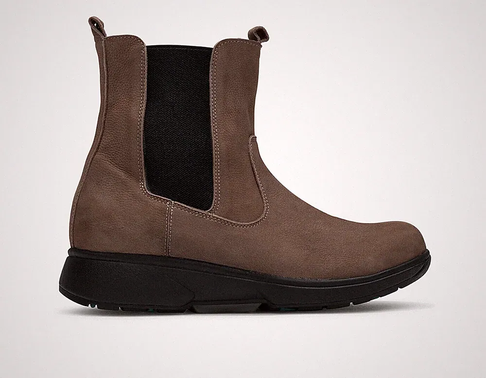 XSENSIBLE Ancona Chelsea-Boot Stiefelette Stiefel braun Bewegungskontrolle