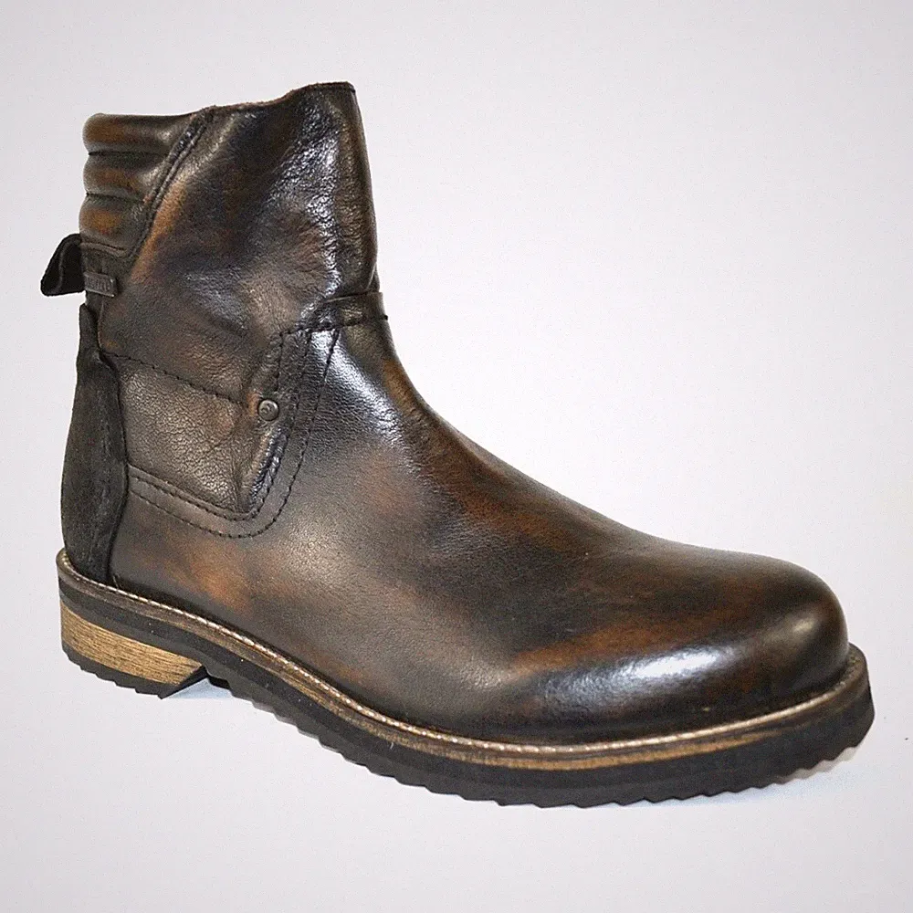 Yellow Cab Kurzschaft Stiefel Herren Leder Stiefelette