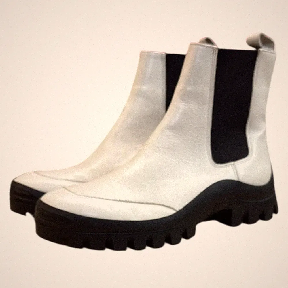 Zara gr 39 Damen Chelsea Boots Stiefel Stiefeletten Sehr Gut Z46